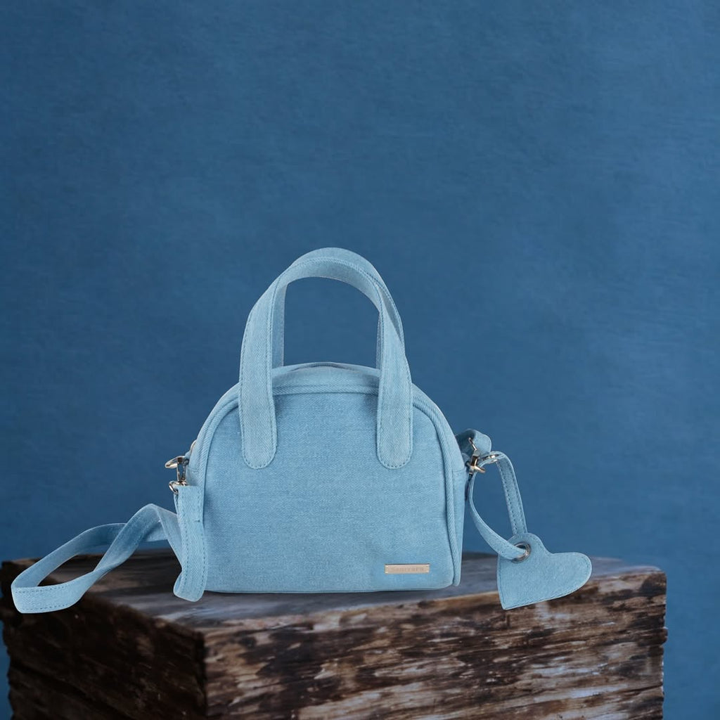 Light Blue Mini Tote