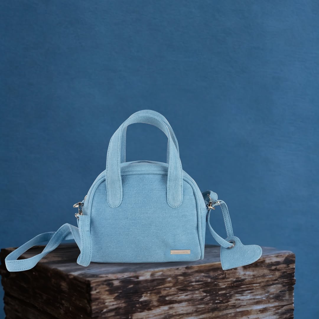Light Blue Mini Tote