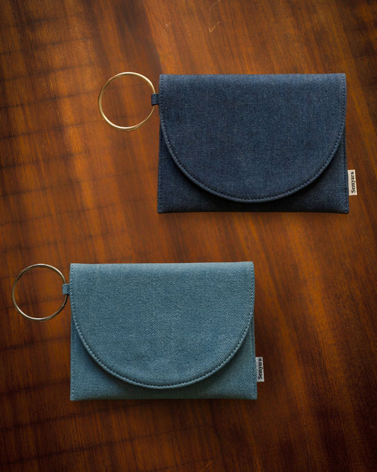 Pocket Denim Purse