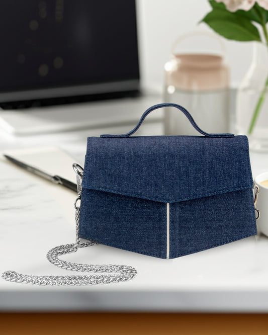 Minimalist Denim Bag