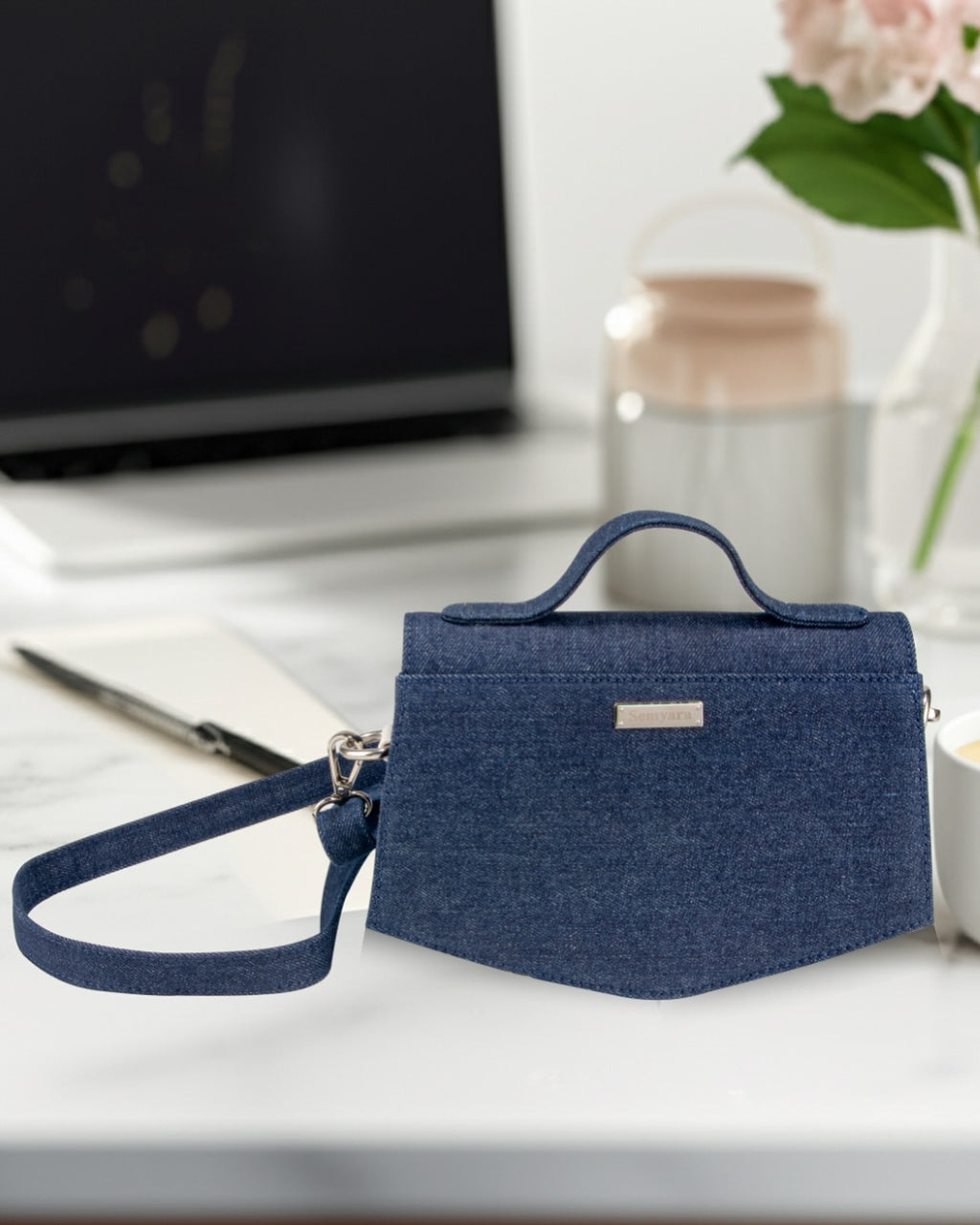 Minimalist Denim Bag